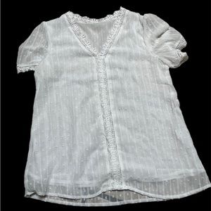 Lace western style shirt